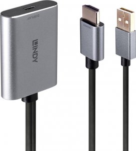 Adapter USB Lindy Adap Lindy HDMI to USB-C Konverter 1