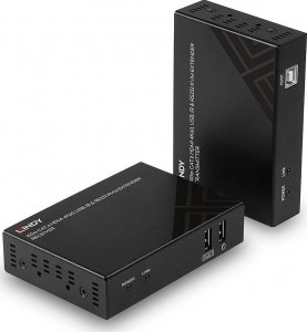 Adapter USB Lindy Adap Lindy Cat6 HDMI 4K60 KVM Extender 100m 1