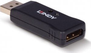 Adapter USB Lindy USB-A - DisplayPort Czarny  (32118) 4