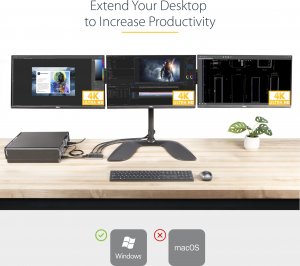 HUB USB StarTech Rozgałęziacz DisplayPort  (MST14DP123DP) 8