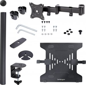 StarTech Uchwyt biurkowy na laptopa 34" czarny 18