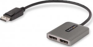 Adapter USB StarTech Adap StarTech 2-Port DP MST Hub DP Splitter 1