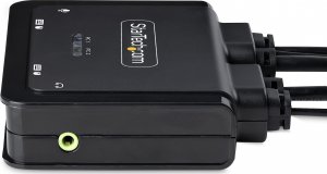 Przełącznik StarTech Cable StarTech KVM 2-Port USB-C DP Switch 4K 5
