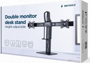 Gembird Stojak biurkowy na 2 monitory 17" - 27" (MS-D2-01) 21