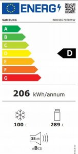 Lodówka Samsung Lodówka Samsung BRB38G705DWW 13