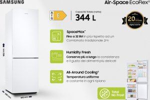 Lodówka Samsung Lodówka Samsung RB33B610EWW 8