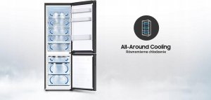 Lodówka Samsung Lodówka Samsung RB33B612EBN 9