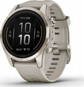 Zegarek sportowy Garmin SMARTWATCH EPIX PRO GEN2 42MM/SAND/GOLD 010-02802-11 GARMIN 1