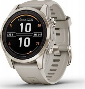 Zegarek sportowy Garmin SMARTWATCH FENIX 7S PRO SOLAR/SAND/GOLD 010-02776-15 GARMIN 1