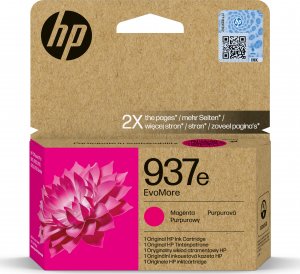 HP HP INC Atrament HP 937e EvoMore Magenta Original Ink Car 1