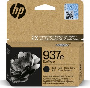 HP HP INC Atrament HP 937e EvoMore Black Original Ink Cartr 1