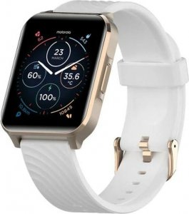 Smartwatch Motorola Moto Watch 70 Biały Różowe złoto  (4895222700359) 1