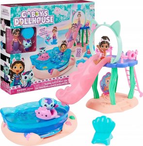 Figurka Polly Pocket Zestaw figurek Koci Domek Gabi Zabawa na basenie 1