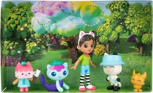 Figurka Polly Pocket Zestaw figurek Koci Domek Gabi Kemping z przyjaciółmi 11
