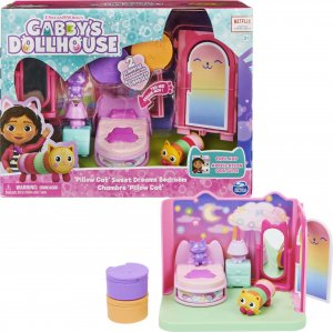 Polly Pocket Koci Domek Gabi - Magiczne Pomieszczenia do Domku Sypialnia + figurka kotka (GXP-912216) 8