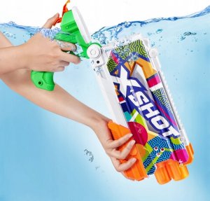 Zuru Wyrzutnia wodna Pump Action Szybkie napełnianie 4