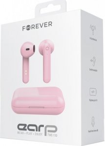 Słuchawki Forever TWE-110 Earp różowe 3