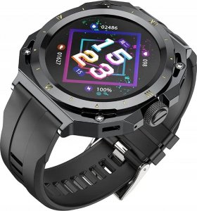 Smartwatch Hoco HOCO smartwatch z funkcją rozmowy Y14 czarny 1