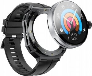 Smartwatch Hoco HOCO smartwatch z funkcją rozmowy Y14 czarny 2