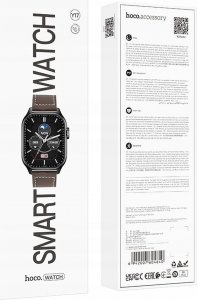 Smartwatch Hoco HOCO smartwatch z funkcją rozmowy Y17 czarny 4