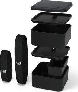 Monbento Monbento Bento Square Black Onyx czarny 5