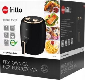Frytkownica beztłuszczowa Eldom Eldom FR35 Fritto czarny 6
