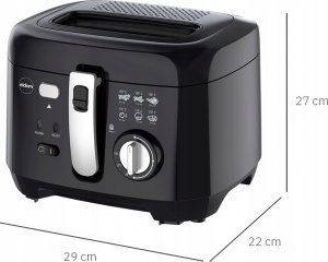 Frytkownica beztłuszczowa Eldom Eldom FR18 Freet czarny 7