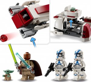LEGO Star Wars Ucieczka na śmigaczu BARC™ (75378) 9