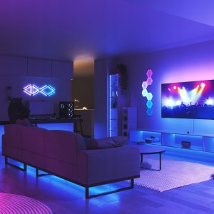 Taśma LED Nanoleaf Nanoleaf 4D TV Screen Mirror Lightstrips Starter Kit - system inteligentnego podświetlenia ekranu TV do 85'' (kamera, 5.2m taśmy LED) 2