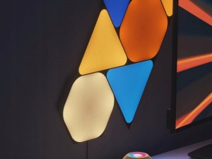 Kinkiet Nanoleaf Nanoleaf Shapes Hexagons Expansion Pack - dodatkowe panele świetlne (3 panele świetlne) (black) 2