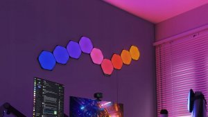Kinkiet Nanoleaf Nanoleaf Shapes Hexagons Expansion Pack - dodatkowe panele świetlne (3 panele świetlne) (black) 4