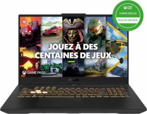 Laptop Asus Laptop Asus TUF707VI-HX043W 17,3" 16 GB RAM 512 GB SSD Nvidia Geforce RTX 4070 Azerty Francuski 1