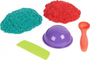 Spin Master Kinetic Sand - Dwukolorowy piasek kinetyczny z akcesoriami 8
