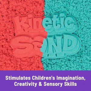 Spin Master Kinetic Sand - Dwukolorowy piasek kinetyczny z akcesoriami 10