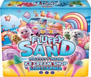 TUBAN Piasek Fluffy - Zestaw lodziarnia 1