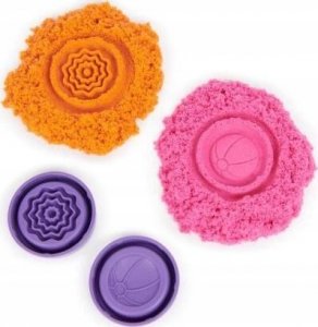 Spin Master Zestaw Kinetic Sand - piasek kinetyczny w tubie MIX 4