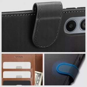 Tech-Protect Wallet Xiaomi Redmi Note 13 Pro+ Plus 5G Black 4