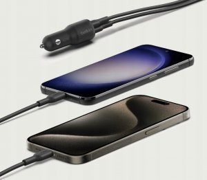Ładowarka Belkin Boost Charge 1x USB-A 1x USB-C 3 A  (CCB005BTBK) 5