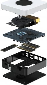 Komputer Chuwi Larkbox X N100 Intel Celeron N100 12 GB 512 GB SSD Windows 11 Home 22