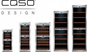 Chłodziarka do wina Caso Caso | Wine cooler | WineComfort 24 | Energy efficiency class G | Bottles capacity 24 bottles | Cooling type Compressor technology | Juodas 12