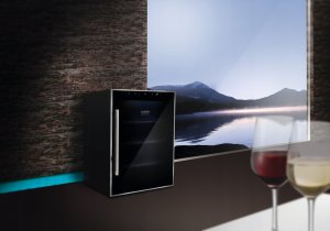 Chłodziarka do wina Caso Caso | Wine cooler | WineComfort 24 | Energy efficiency class G | Bottles capacity 24 bottles | Cooling type Compressor technology | Juodas 4