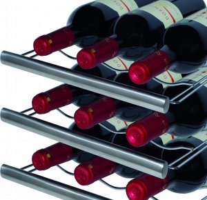 Chłodziarka do wina Caso Caso | Wine cooler | WineComfort 24 | Energy efficiency class G | Bottles capacity 24 bottles | Cooling type Compressor technology | Juodas 10