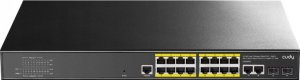 Switch Cudy GS2018PS2-200W 16-Port Gigabit L2 Managed PoE+ 200W 2xGbE Uplink 2xSFP 6