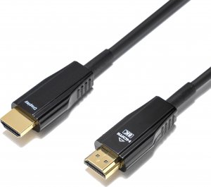 Kabel Deltaco ULTRA didelės spartos HDMI kabelis, 48Gbps, 20m, juodas, AOC 1