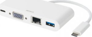 Stacja/replikator Deltaco USB-C (USBC-VGA5) 1