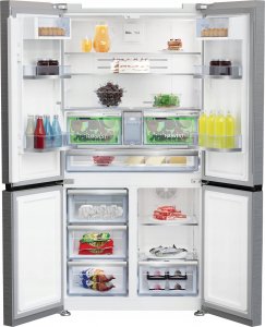 Lodówka Beko Chłodziarka SBS Beko GN 1416240JXN 3