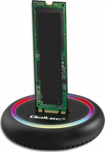 Stacja dokująca Qoltec Stacja dokująca Qoltec dysków SSD M.2 | NVMe | SATA | USB-C | 2TB 5