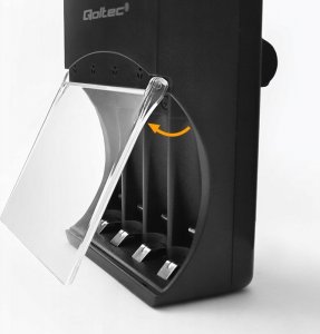 Ładowarka Qoltec Ładowarka Qoltec do akumulatorków Ni-MH typu R03/AAA R6/AA | 300mA 6