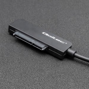 Qoltec Kabel adapter Qoltec SATA | Przejściówka na dysk SSD HDD 2.5" | USB 3.0 | Super speed 5Gb/s | 2TB 6