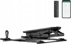Maclean Uchwyt do TV elektryczny sufitowy , obsługa TUYA, max VESA 600x400, do pochyłych ścian, pilot, 32"-70", 35kg, MC-880T 6
